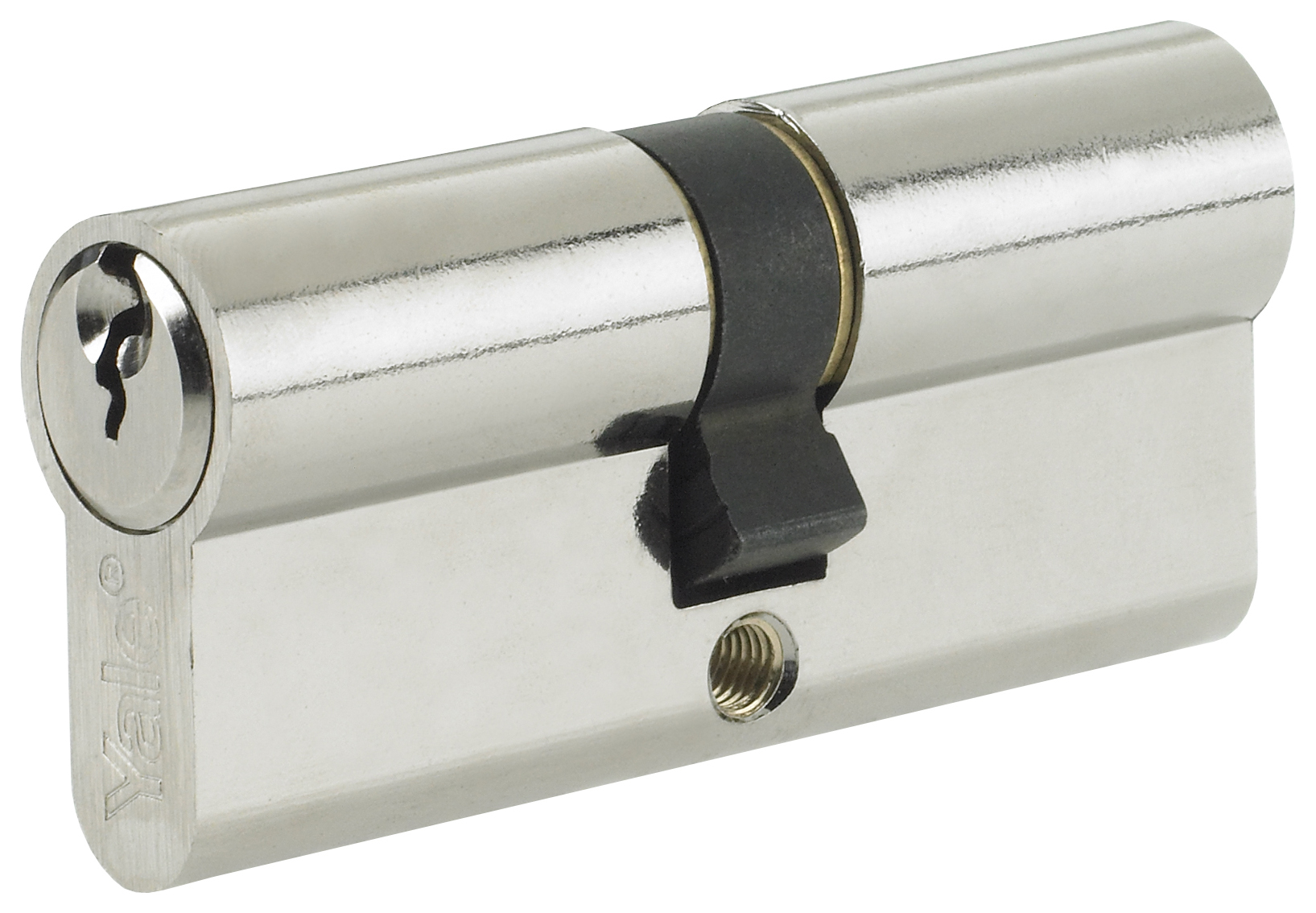 Yale P-ED4045-SNP Euro Profile Nickel Cylinder Lock - 45 x 10 x 40mm