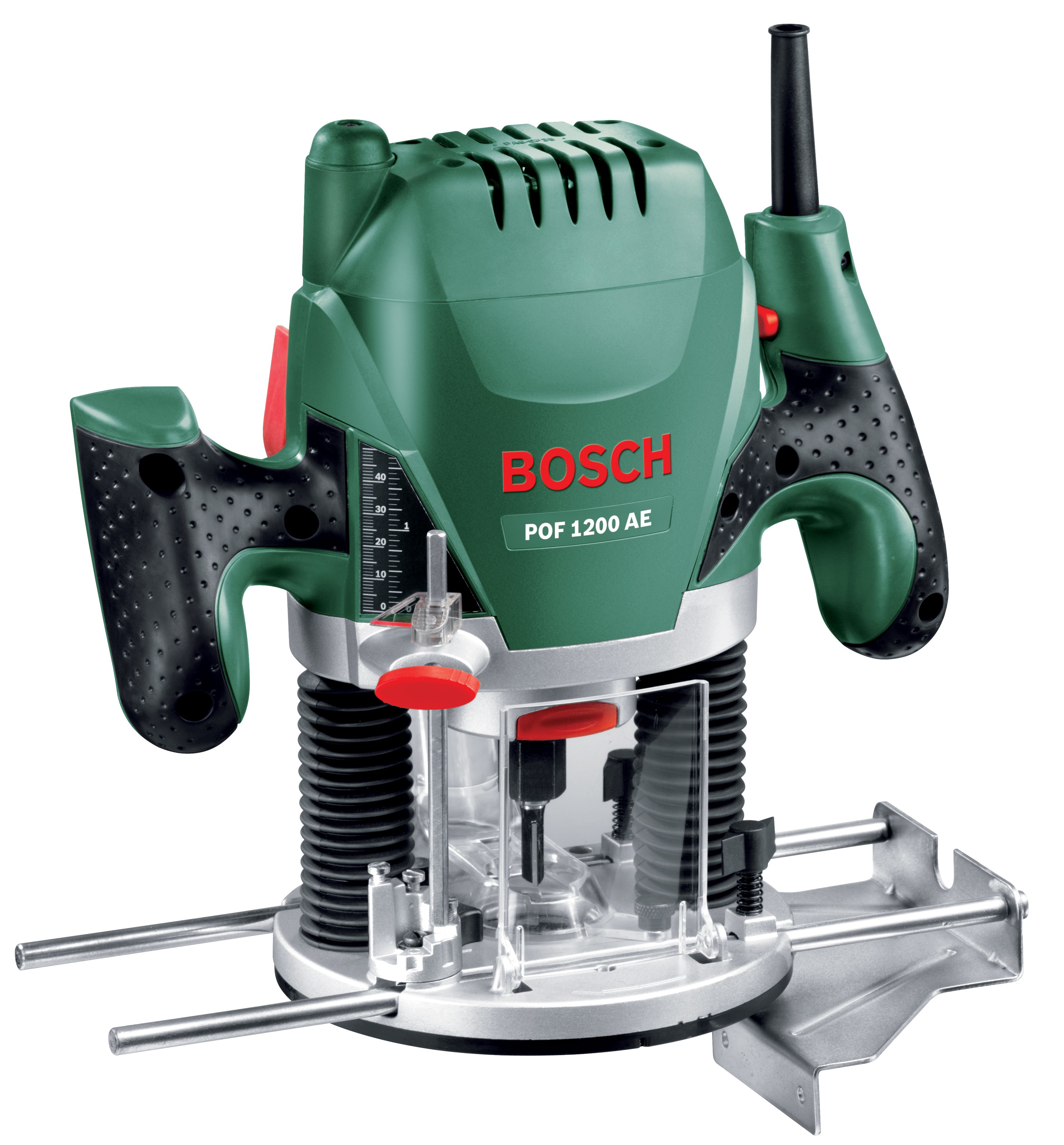 Bosch POF 1200 AE 1/4in Corded Plunge Router - 1200W