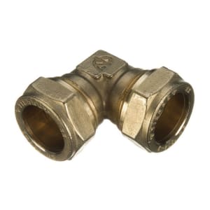 Primaflow Brass Compression Elbow - 15mm Pack Of 10