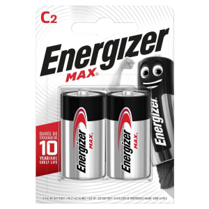 Energizer Max C Batteries - Pack Of 2