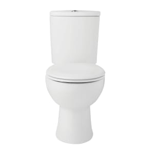 Wickes Newport Close Coupled Toilet Pan, Cistern & Seat