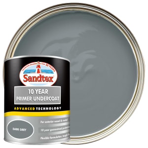 Sandtex Exterior Primer & Undercoat - Grey - 750ml