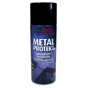 Plastikote Metal Protekt - Gloss Black - 400ml
