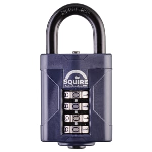Squire Combination Padlock with Hardened Steel Shackle - 50mm