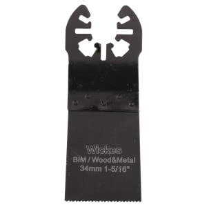 Wickes Bi-Metal Plunge Cut Saw Blade - 40 x 34mm
