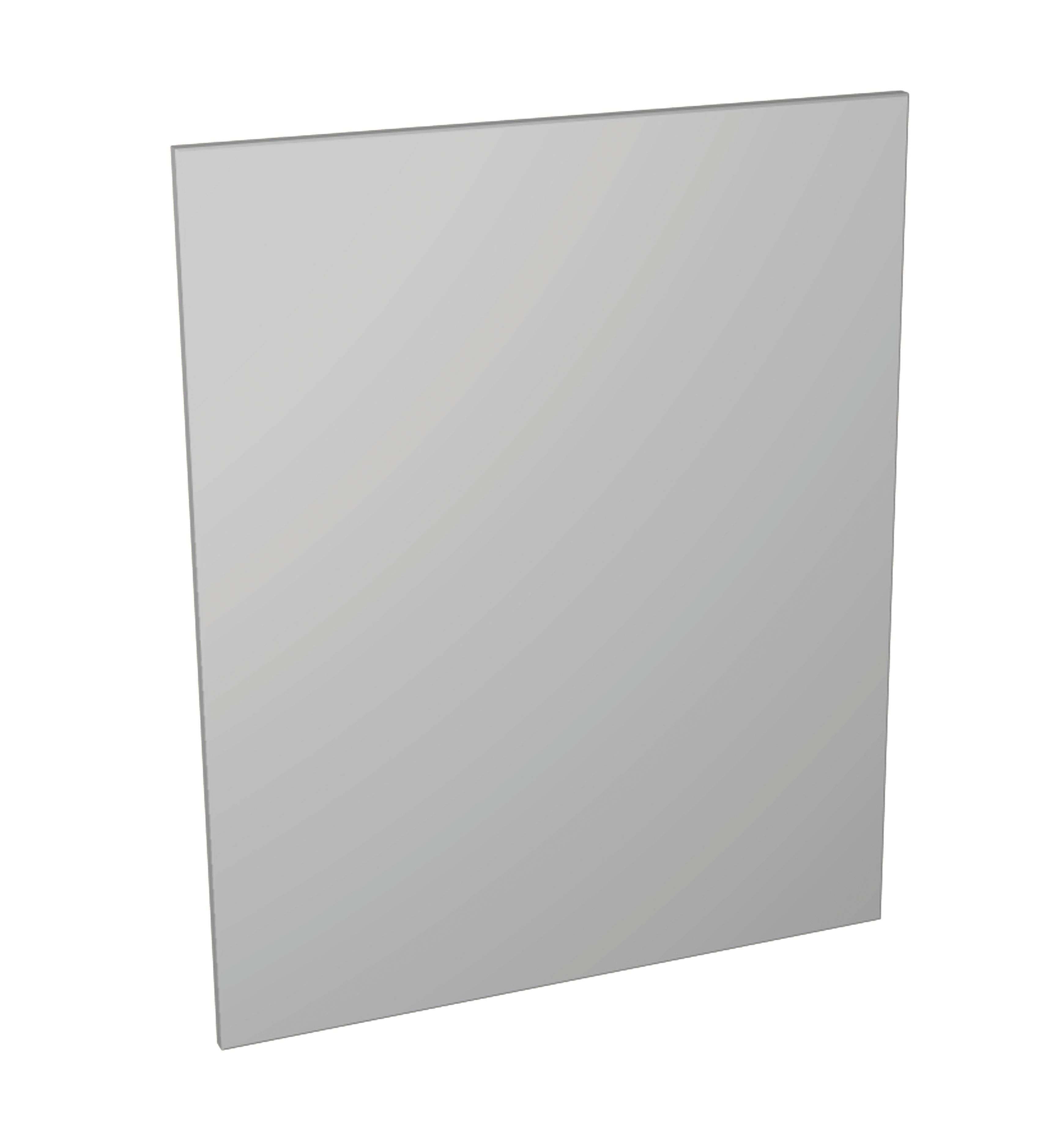 Wickes Orlando Grey Gloss Slab Appliance Door (B) - 600 x 731mm