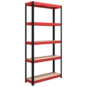 Rb Boss Shelf Kit 5 Wood Shelves - 1800 x 900 x 400mm 250kg Udl