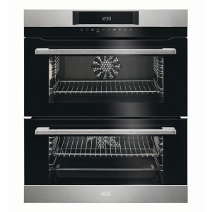AEG DUK731110M Surround Cook Double Multifunction Electric Oven - Stainless Steel