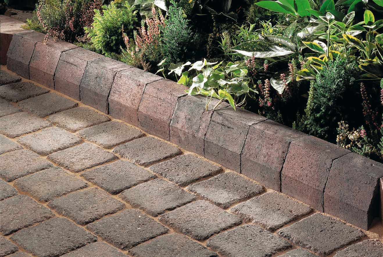 Marshalls Driveline 4-in-1 Brindle Textured Kerb Stone - 100 x 100 x 200mm - Pack of 240