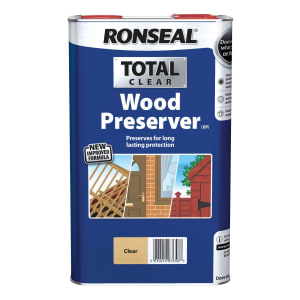 Ronseal Total Wood Preserver Clear 5L