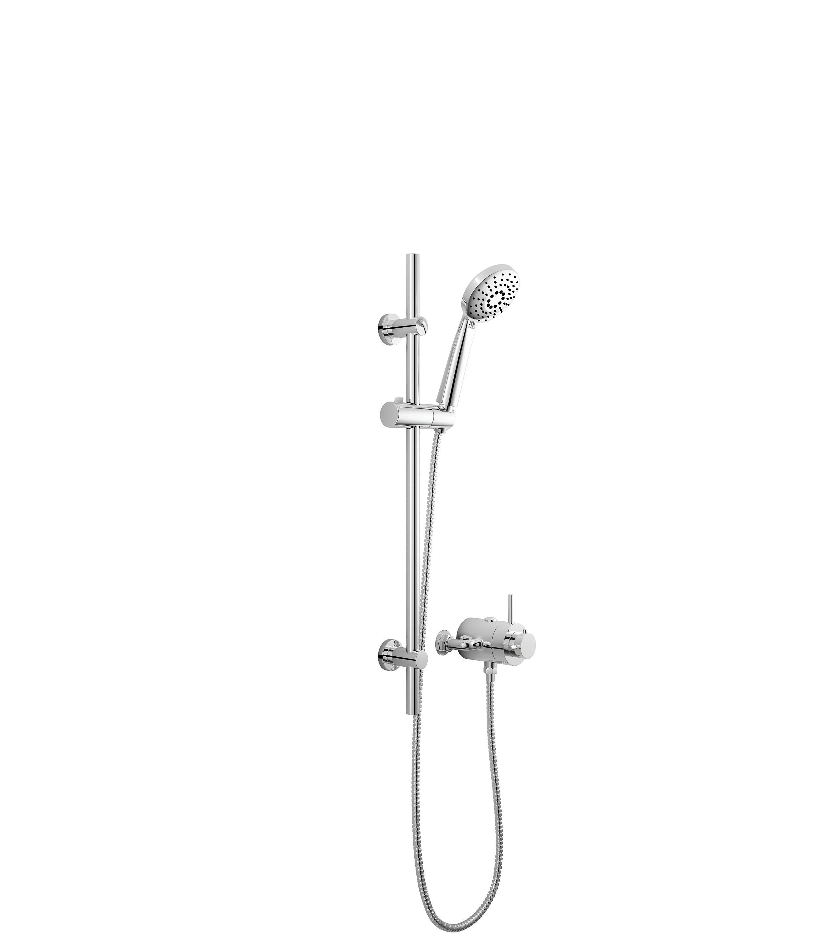 Wickes Style Thermostatic Mixer Shower - Chrome