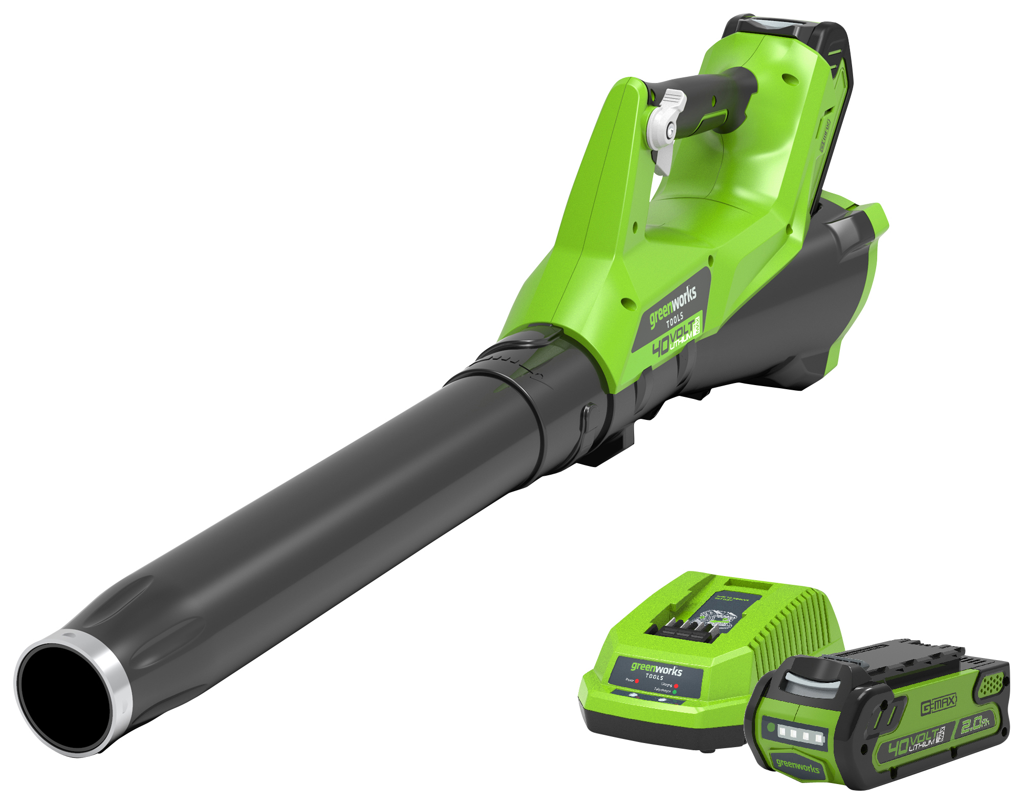 Greenworks Cordless Blower 40V with 2AH Battery & Charger