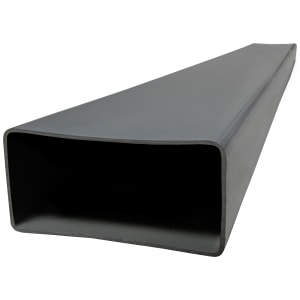 Manrose PVC Grey Flat Channel Duct - 150 x 70mm x 1m