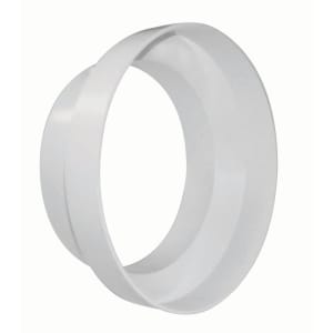 Manrose PVC White Round Ducting Reducer - 125-100mm
