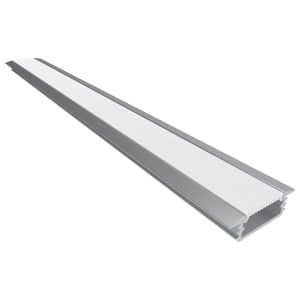 Wickes Mackay Aluminium Recessed Profile for Flexible Strip Lighting - Various Sizes Available