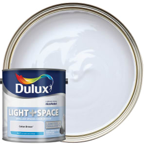 Dulux Light+ Space Matt Emulsion Paint - Cotton Breeze - 2.5L