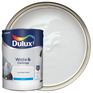 Dulux Matt Emulsion Paint - Cornflower White - 5L