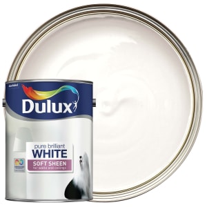 Dulux Soft Sheen Paint - Pure Brilliant White - 5L