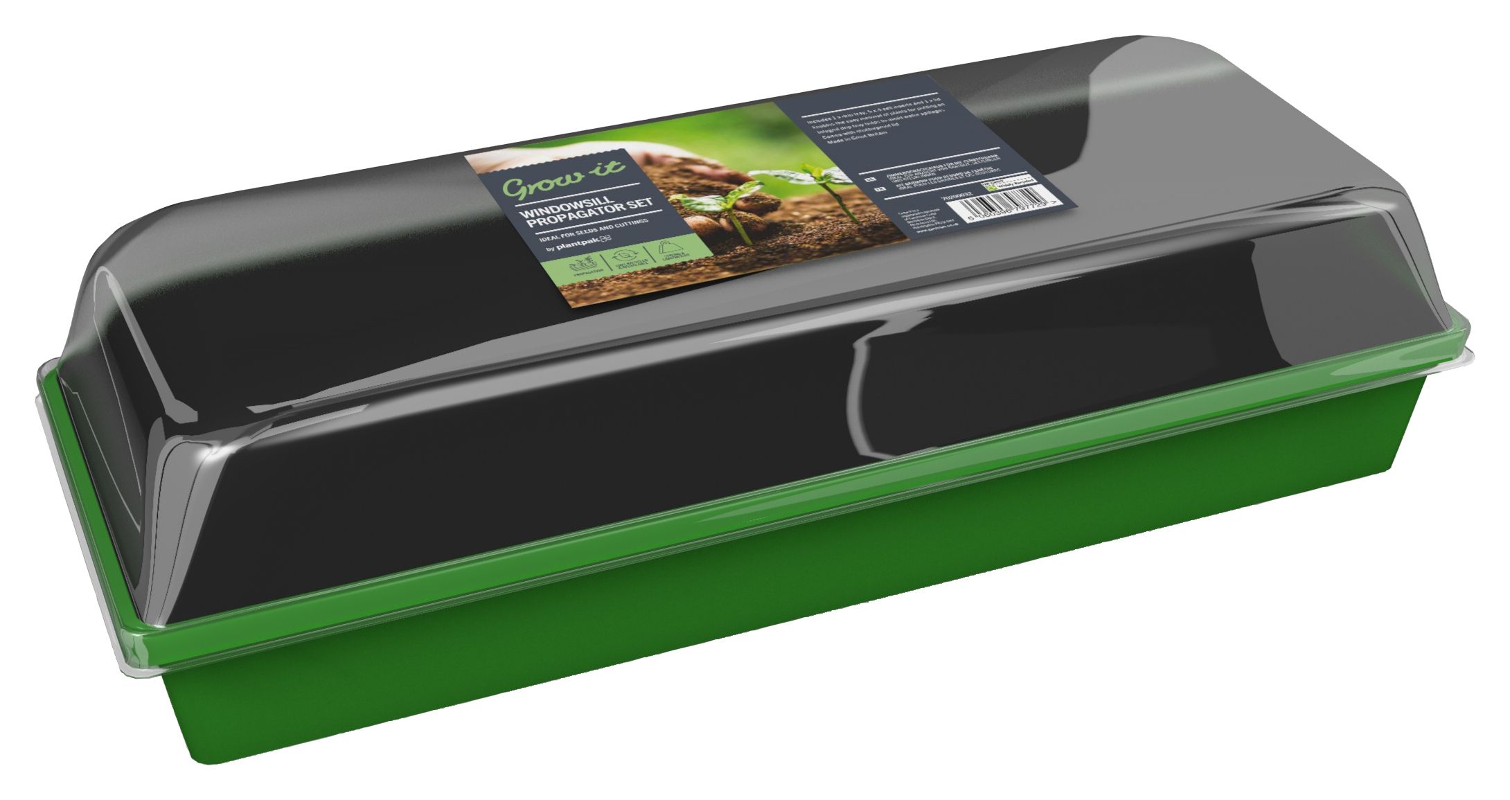 Windowsill Propagator Green House Set