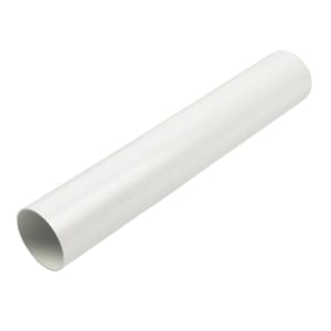 FloPlast Overflow System Pipe - White 21.5mm x 3m