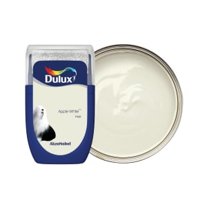 Dulux Emulsion Paint Tester Pot - Apple White - 30ml