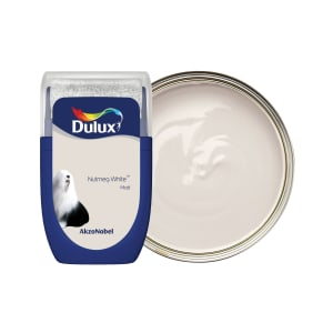 Dulux Emulsion Paint Tester Pot - Nutmeg White - 30ml