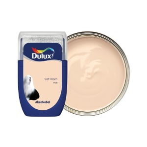 Dulux Emulsion Paint Tester Pot - Soft Peach - 30ml