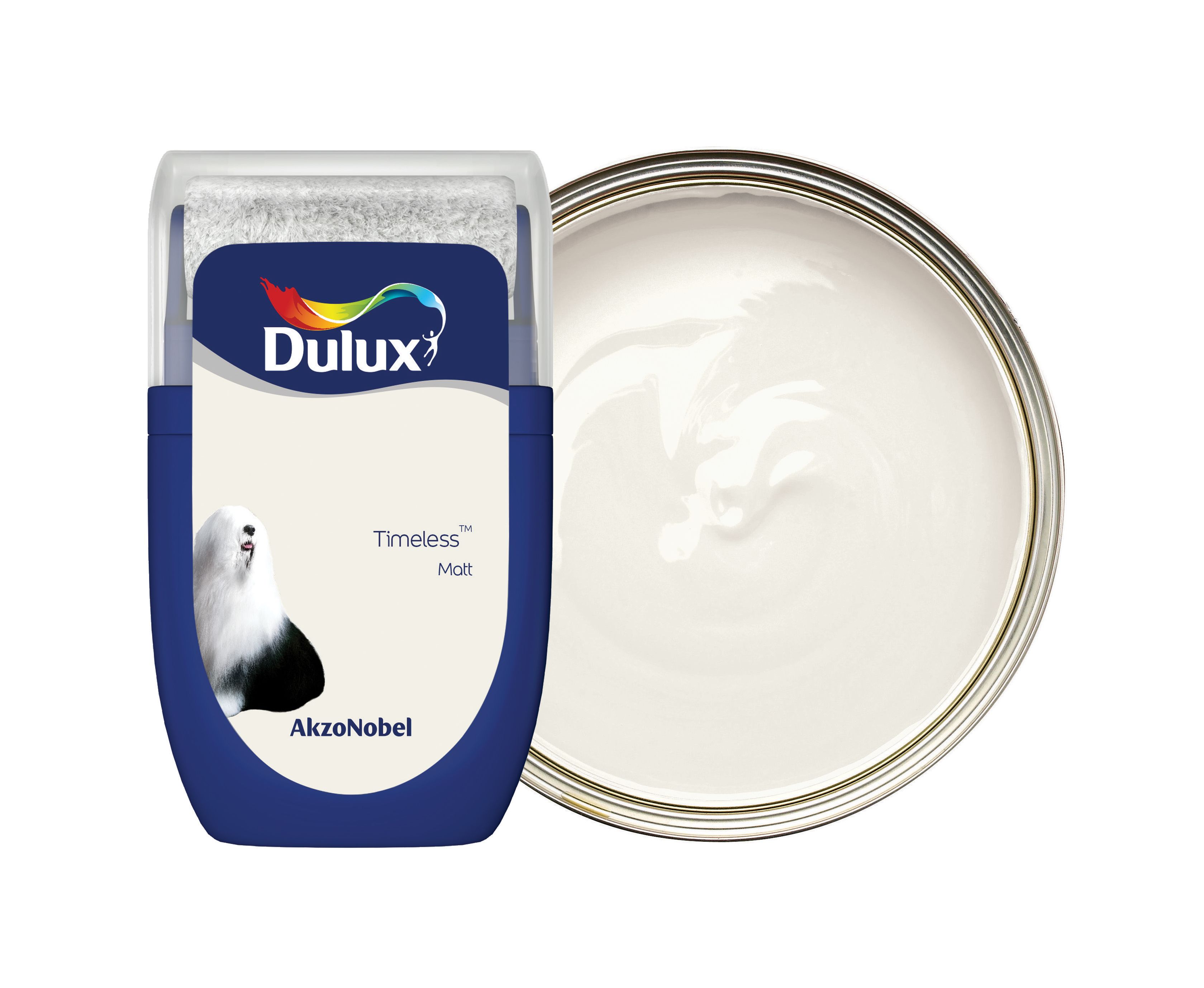 Dulux Emulsion Paint Tester Pot - Timeless - 30ml
