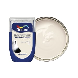 Dulux Easycare Washable & Tough Paint Tester Pot - Almond White - 30ml