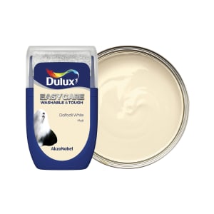 Dulux Easycare Washable & Tough Paint Tester Pot - Daffodil White - 30ml