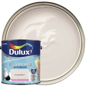 Dulux Easycare Bathroom Soft Sheen Emulsion Paint - Nutmeg White - 2.5L