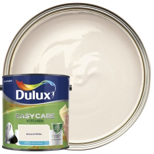Dulux Easycare Kitchen Matt Emulsion Paint - Almond White - 2.5L