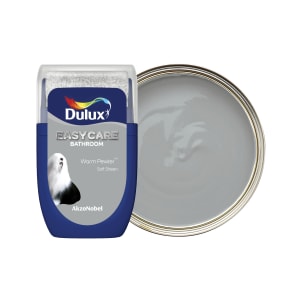 Dulux Easycare Bathroom Paint Tester Pot - Warm Pewter - 30ml