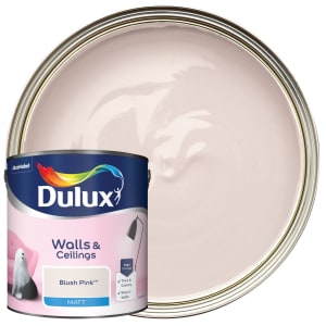 Dulux Matt Emulsion Paint - Blush Pink - 2.5L
