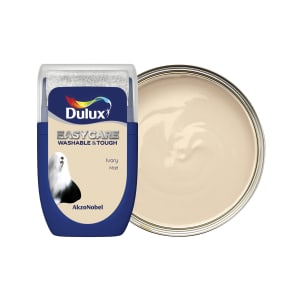 Dulux Easycare Washable & Tough Paint Tester Pot - Ivory - 30ml