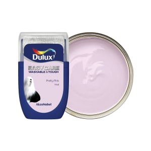 Dulux Easycare Washable & Tough Paint Tester Pot - Pretty Pink - 30ml