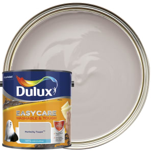 Dulux Easycare Washable & Tough Matt Emulsion Paint - Perfectly Taupe - 2.5L