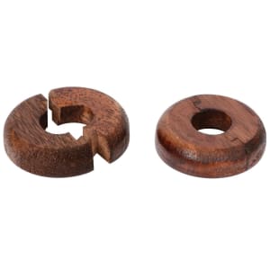 Vitrex Real Wood Dark Oak Pipe Surrounds - Pack of 2