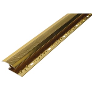 Vitrex Gold Carpet to Laminate Joint Trim - 1.8m
