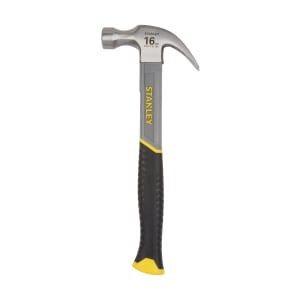 Stanley Fibreglass Claw Hammer - 450g