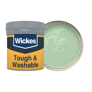 Wickes Tough & Washable Matt Emulsion Paint Tester Pot - Fern No.815 - 50ml