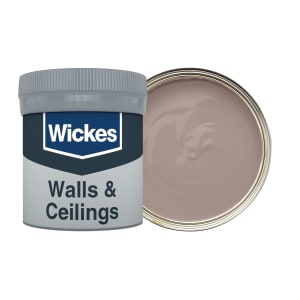 Wickes Vinyl Matt Emulsion Paint Tester Pot - Driftwood No.445 - 50ml