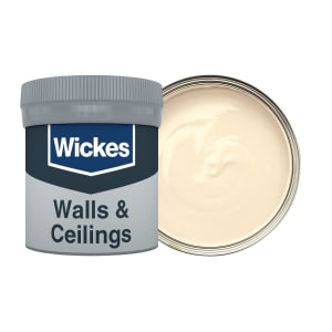 Wickes Vinyl Matt Emulsion Paint Tester Pot - Magnolia No.310 - 50ml