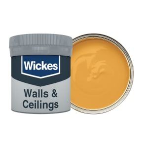 Wickes Vinyl Matt Emulsion Paint Tester Pot - Lion's Mane No.525 - 50ml