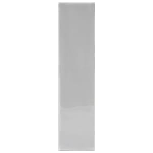 Wickes Boutique Flair Gradient Plain Grey Ceramic Wall Tile - 300 x 75mm - Cut Sample