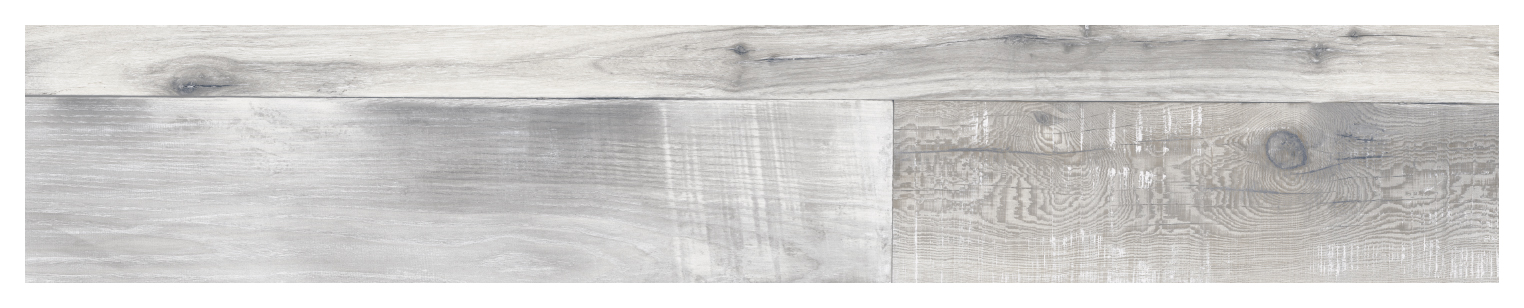 Wickes Boutique Kauri Grey Glazed Porcelain Wood Effect Wall & Floor Tile - Cut Sample