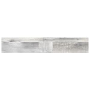 Wickes Boutique Kauri Grey Glazed Porcelain Wood Effect Wall & Floor Tile - 1140 x 200mm - Cut Sample