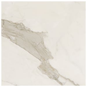 Wickes Boutique Calacatta Gold Lux Glazed Porcelain Wall & Floor Tile - Cut Sample