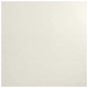 Wickes Boutique Smart White Lux Glazed Porcelain Wall & Floor Tile - 600 x 600mm - Cut Sample