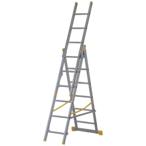 Werner ExtensionPLUS X4 3.78m Aluminium Combination Ladder